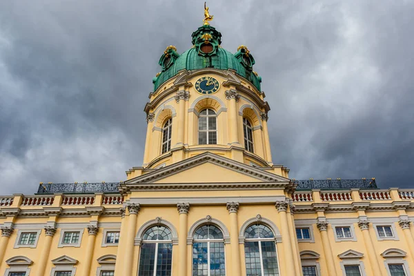 Fachada Del Palacio Schloss Charlottenburg Berlín Alemania Europa —  Fotos de Stock