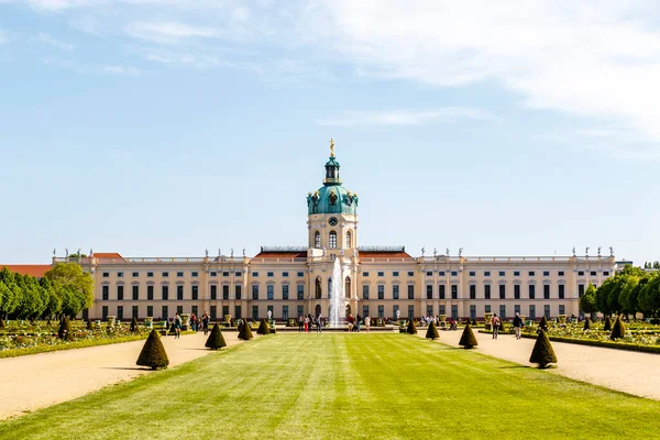 Parque Schloss Charlottenburg Palacio Berlín Alemania Europa —  Fotos de Stock