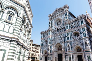 Floransa, Toskana, İtalya ve Avrupa 'daki Santa Maria del Fiore Katedrali' nin dışında.