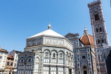 Floransa, Toskana, İtalya ve Avrupa 'daki Santa Maria del Fiore Katedrali' nin dışında.