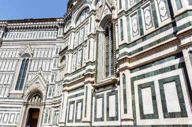 Floransa, Toskana, İtalya ve Avrupa 'daki Santa Maria del Fiore Katedrali' nin dışında.