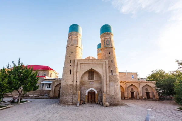 Exterior Del Coro Menor Madrassah Bujará Uzbekistán Asia Central —  Fotos de Stock