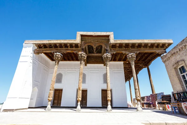 Mezquita Juma Dentro Fortaleza Arca Bujará Uzbekistán Asia Central —  Fotos de Stock