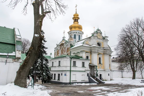 Torkirche Der Dreifaltigkeit Jahrhundert Oberes Lavra Kiew Ukraine — Stockfoto