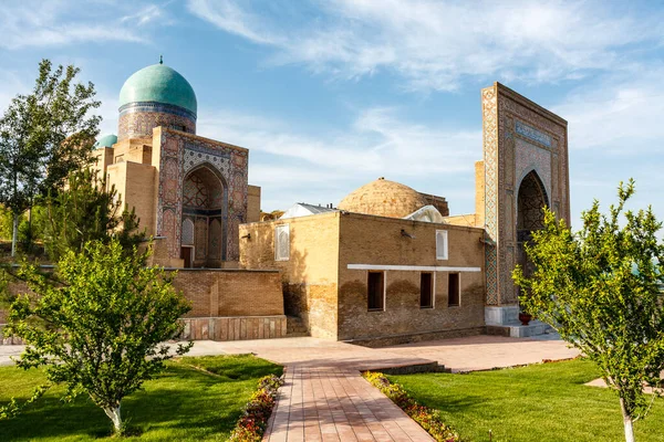 Zespół Shah Zinda Samarkandzie Uzbekistan Azja Środkowa — Zdjęcie stockowe