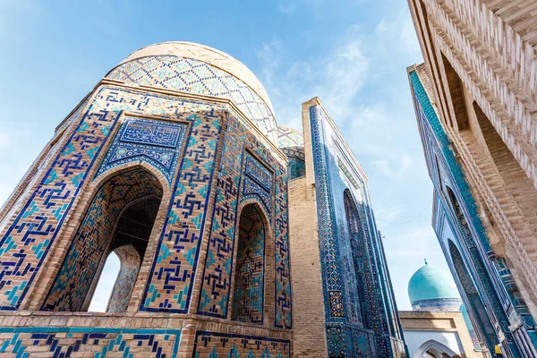 Shah Zinda Ensemble Samarkand Uzbekistan Central Asia — Stock Photo, Image