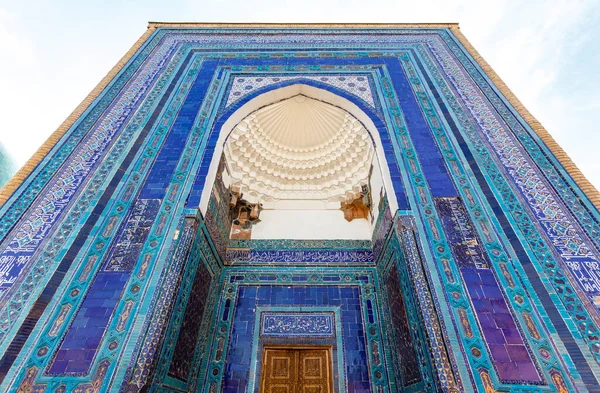 Shah Zinda Ensemble Samarkand Uzbekistan Central Asia — Stock Photo, Image