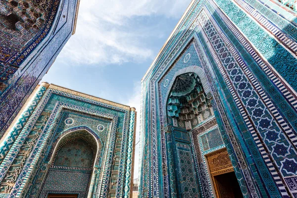 Ансамбль Шах Зінда Самарканді Узбекистан Центральна Азія — стокове фото