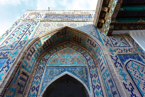 Shah Zinda Ensemble Samarkand Uzbekistan Central Asia — Stock Photo, Image