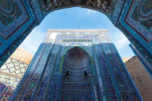 Shah Zinda Ensemble Samarkand Uzbekistan Centralasien — Stockfoto