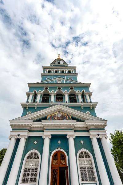 Utanför Katedralen Antagandet Jungfrun Tasjkent Uzbekistan Centralasien — Stockfoto