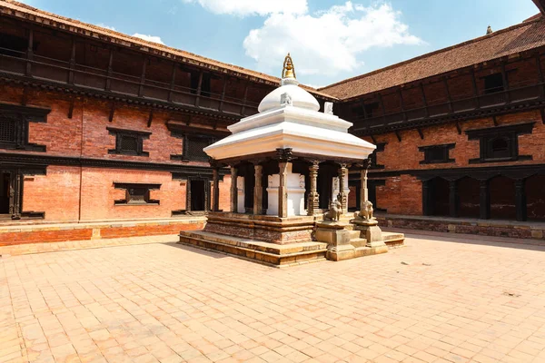 Binnenplaats Van Het Koninklijk Paleis Patan Lalitpur Kathmandu Valley Nepal — Stockfoto