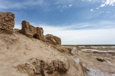 Özbekistan, Orta Asya 'daki Topraq Kala kalıntıları