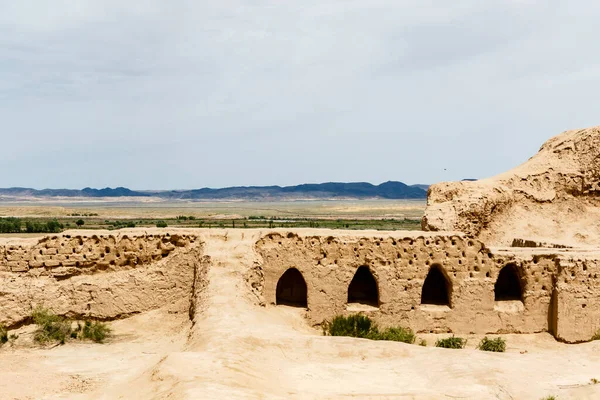 Ruinen Von Topraq Kala Usbekistan Zentralasien — Stockfoto