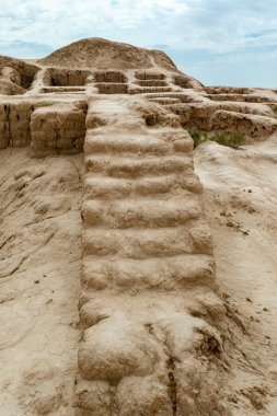 Özbekistan, Orta Asya 'daki Topraq Kala kalıntıları