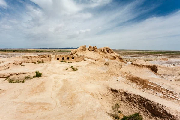 Ruinen Von Topraq Kala Usbekistan Zentralasien — Stockfoto