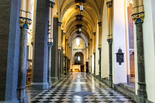 Interno Della Basilica San Servazio Maastricht Limburgo Paesi Bassi Europa — Foto Stock