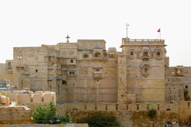 Rajasthan 'daki Jaisalmer kalesinin duvarları, Asya, Avrupa