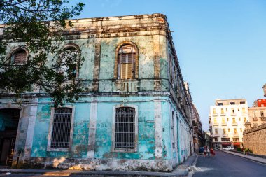 Havana Vieja, Havana, Küba, Karayipler, Kuzey Amerika sokakları