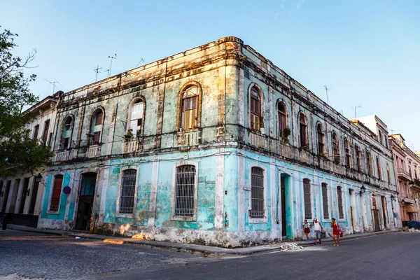 Straten Van Havana Vieja Havana Cuba Caribisch Gebied Noord Amerika — Stockfoto