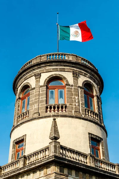 Fachada Del Castillo Chapultepec Ciudad México México América Del Norte —  Fotos de Stock