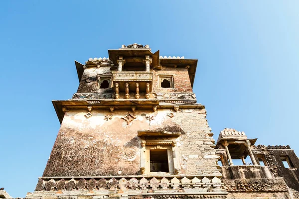 Exterior Forte Chittorgarh Rajasthan Índia Ásia — Fotografia de Stock