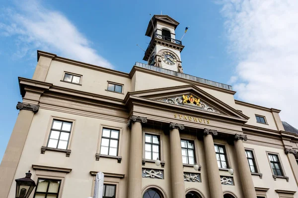 Zewnątrz Ratusza Stadhuis Dordrecht Zuid Holland Holandia Europa — Zdjęcie stockowe