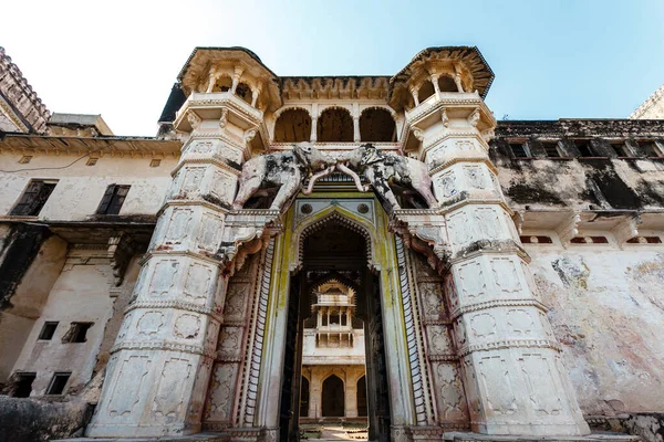 Entré Till Palatset Bundi Rajasthan Indien Asien — Stockfoto