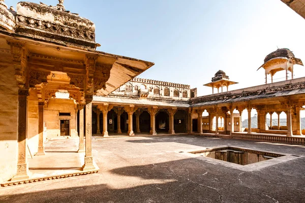 Courtyard Maharaja Palace Bundi Rajasthan India Asia — Photo