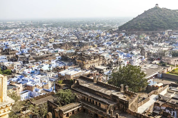 View City City Wall Bundi Bundi Palace Rajasthan India Asia — Stockfoto