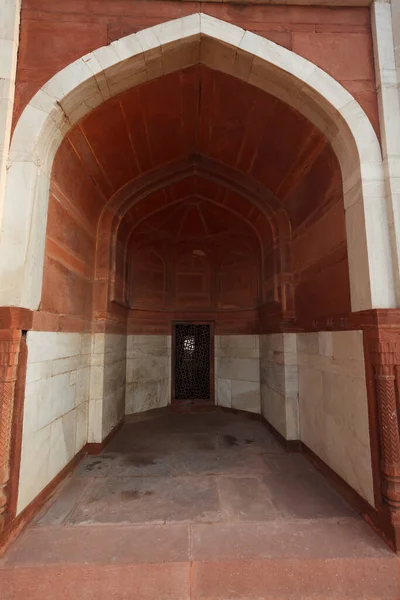 Buiten Het Graf Van Humayun Delhi India Azië — Stockfoto