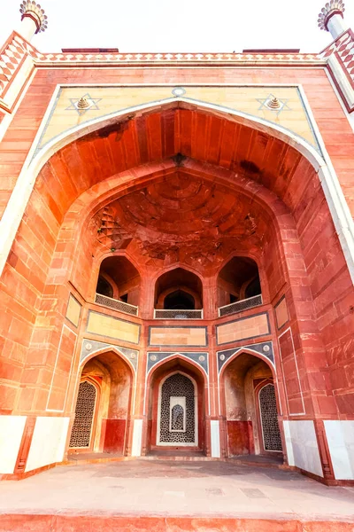 Exterior Tumba Humayun Delhi India Asia — Foto de Stock