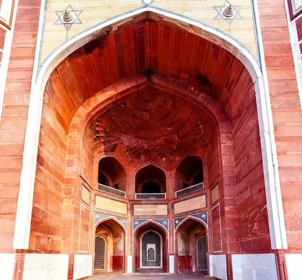 Exterior Humayun Tomb Delhi India Asia — Foto Stock