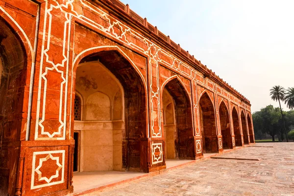 Extérieur Tombe Humayun Delhi Inde Asie — Photo