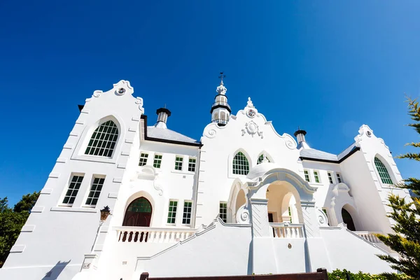 Facade Dutch Reformed Church Swellendam Western Cape South Africa Africa — Stockfoto