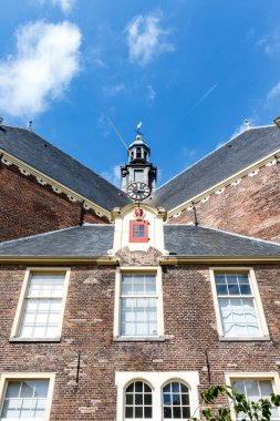 Noorderkerk 'in dışı, Amsterdam, Hollanda, Avrupa' da 17. yüzyıl Protestan kilisesi.