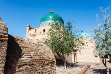 Özbekistan, Khiva 'daki Juma camiinin yeşil kubbesi, Orta Asya