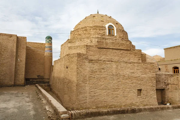 Exterior Una Mezquita Casco Antiguo Khiva Uzbekistán Asia Central —  Fotos de Stock