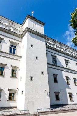 Litvanya 'nın Vilnius, Litvanya, Avrupa' daki Büyük Dükler Sarayı 'nın dışında.