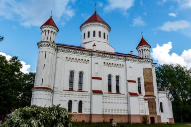 Vilnius, Litvanya, Avrupa 'daki Kutsal Meryem Ana' nın Ortodoks Katedrali 'nin dışı.