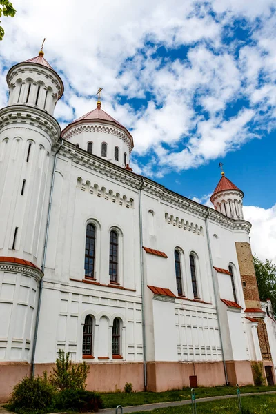 Exteriér Ortodoxní Katedrály Matky Boží Vilniusu Litva Evropa — Stock fotografie