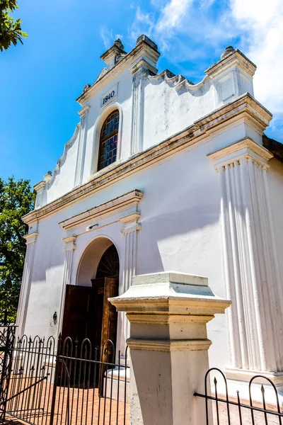 Utanför Rhenska Missionskyrkan Stellenbosch Sydafrika Afrika — Stockfoto