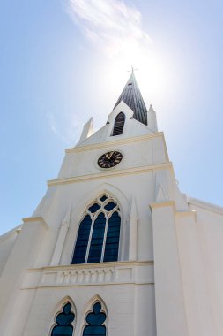 Stellenbosch Kilisesi - Moederkerk Ana Kilisesi 'nin (Hollanda Burnu Mimarisi), Batı Burnu, Güney Afrika, Afrika