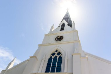 Stellenbosch Kilisesi - Moederkerk Ana Kilisesi 'nin (Hollanda Burnu Mimarisi), Batı Burnu, Güney Afrika, Afrika