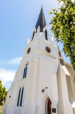 Stellenbosch Kilisesi - Moederkerk Ana Kilisesi 'nin (Hollanda Burnu Mimarisi), Batı Burnu, Güney Afrika, Afrika