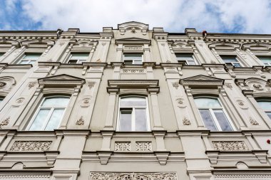 Vilnius, Litvanya, Avrupa 'daki eski konservatuar cephesi
