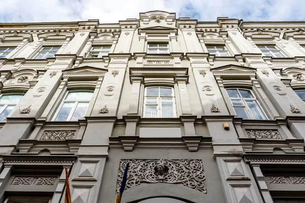 Façade Ancien Conservatoire Vilnius Lituanie Europe — Photo