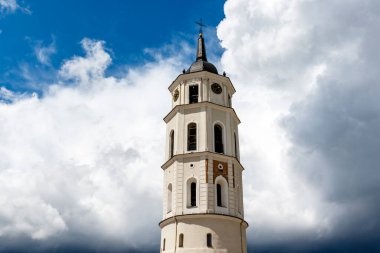 Vilnius Katedrali 'nin çan kulesi, Litvanya, Avrupa