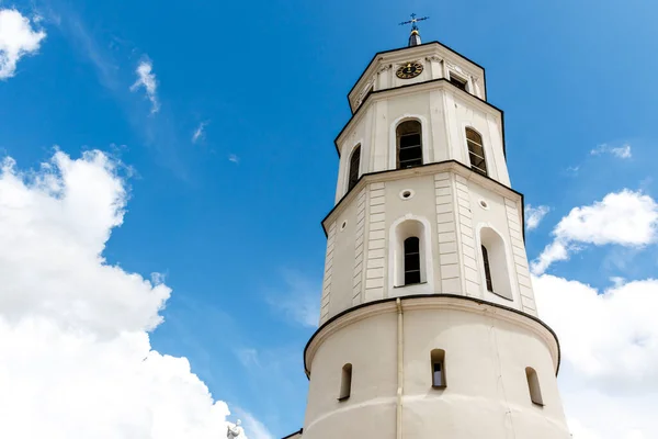 Campanile Della Cattedrale Vilnius Lituania Europa — Foto Stock