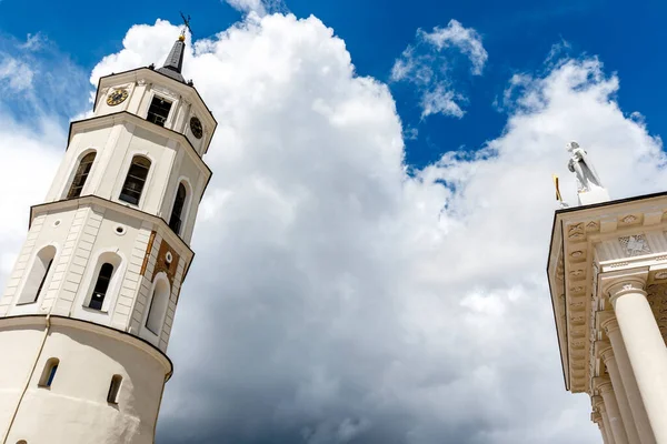 Torre Sino Catedral Vilnius Lituânia Europa — Fotografia de Stock